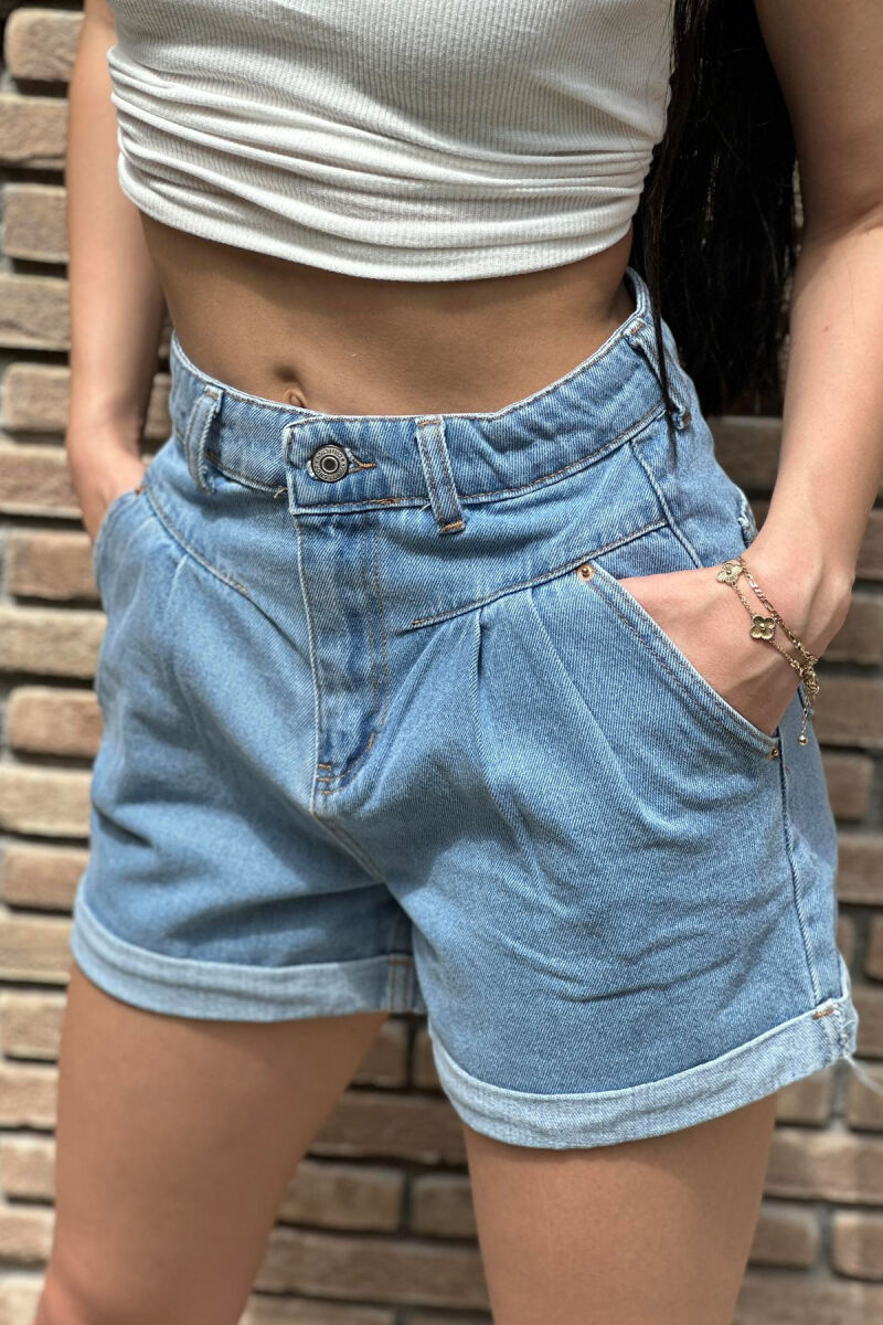SIMPLE WOMAN JEANS LIGHTBLUE/BZ - 3