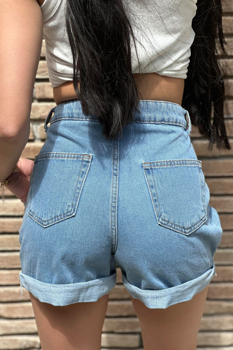 SIMPLE WOMAN JEANS LIGHTBLUE/BZ - 4