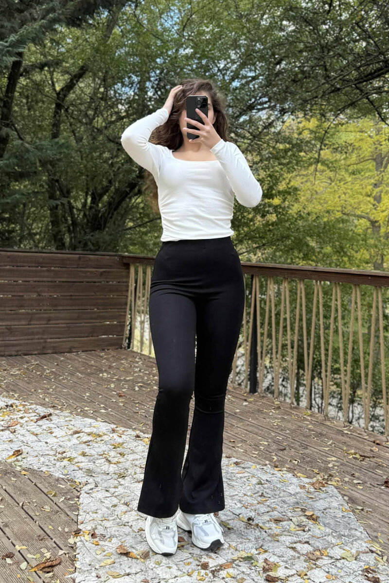 SIMPLE WOMAN LEGGINGS BLACK/ E ZEZE - 1
