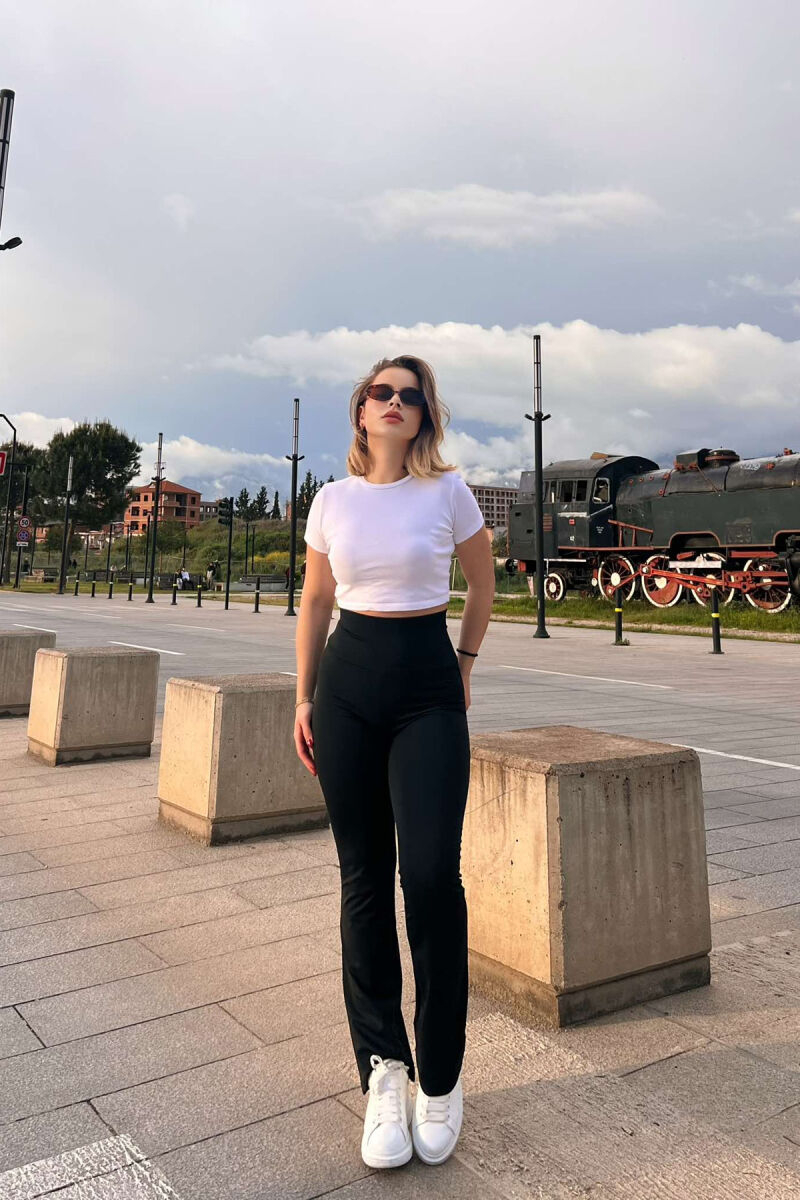 SIMPLE WOMAN LEGGINGS BLACK/ E ZEZE - 4