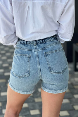 SIMPLE WOMAN SHORT JEANS LIGHTBLUE/BZ - 3