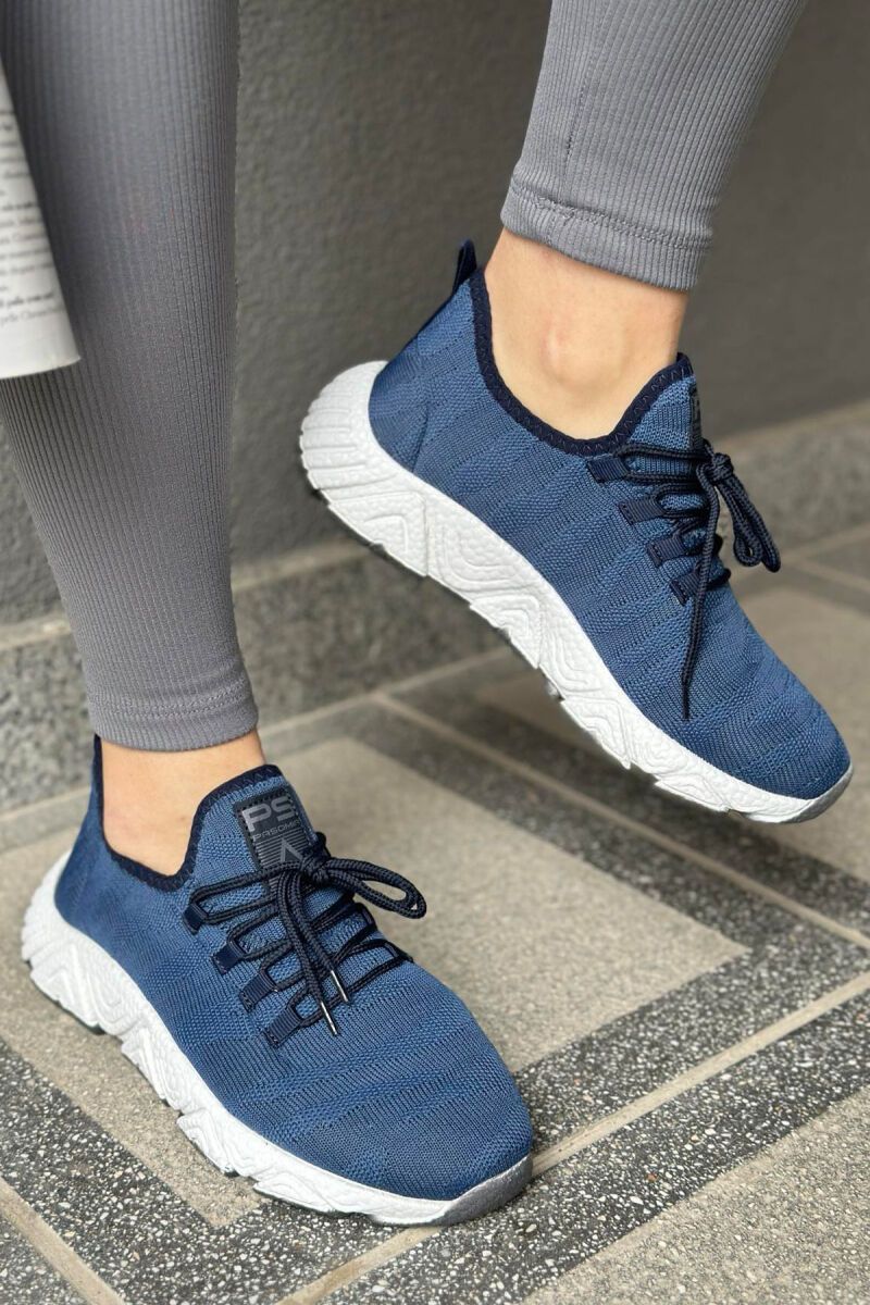 SIMPLE WOMAN SNEAKERS BLUE/BLU - 3