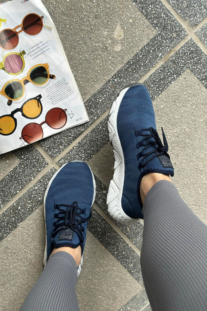 SIMPLE WOMAN SNEAKERS BLUE/BLU - 4