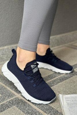 SIMPLE WOMAN SNEAKERS DARK BLUE/BEE 