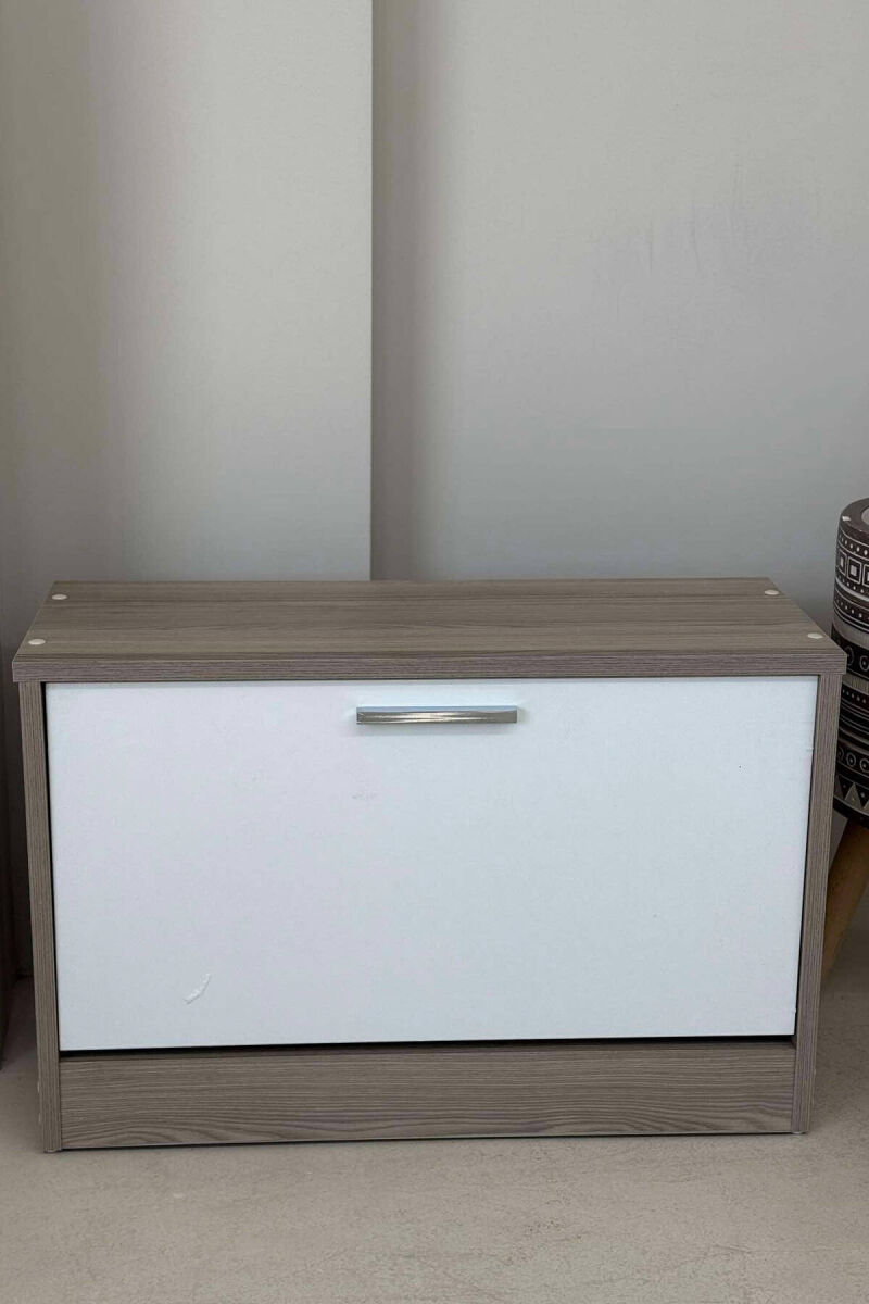 SINGLE TIER SHOE SHELF BEIGE/BEZHE - 5