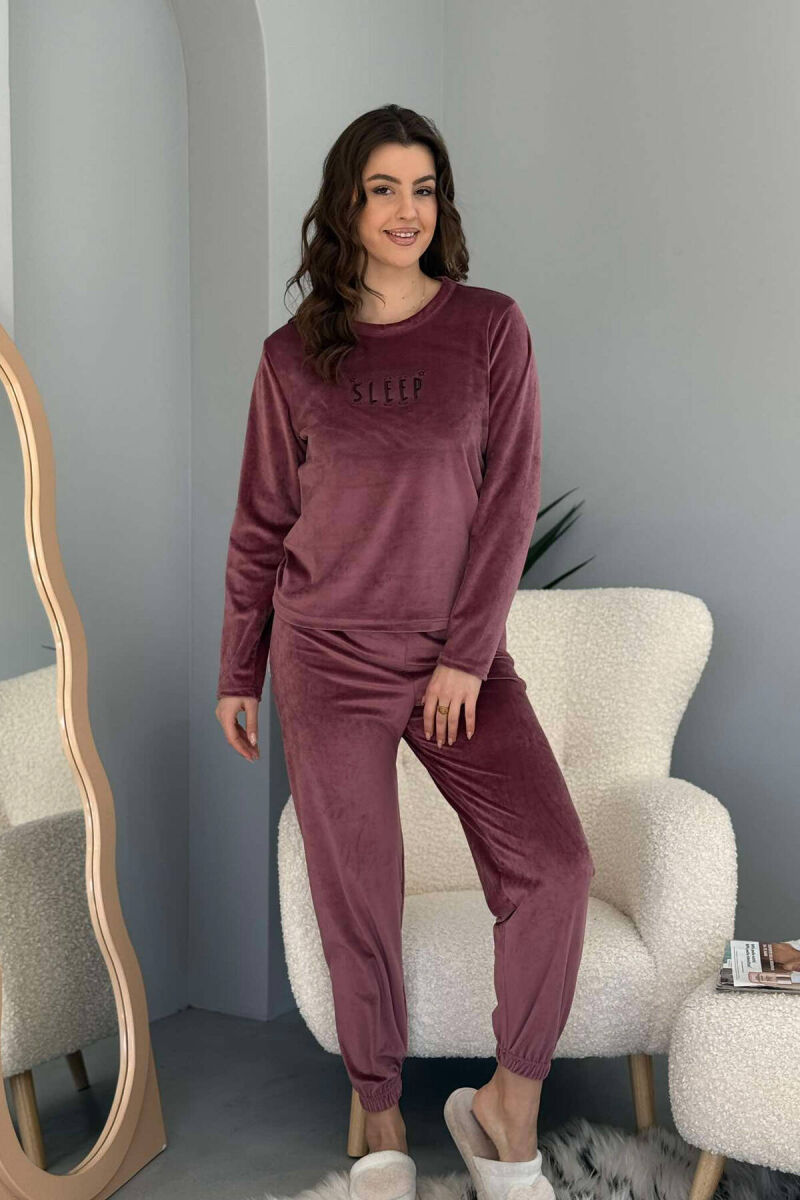 SLEEP WRITTING WOMEN PYJAMAS IN VINEGAR COLOR - 1