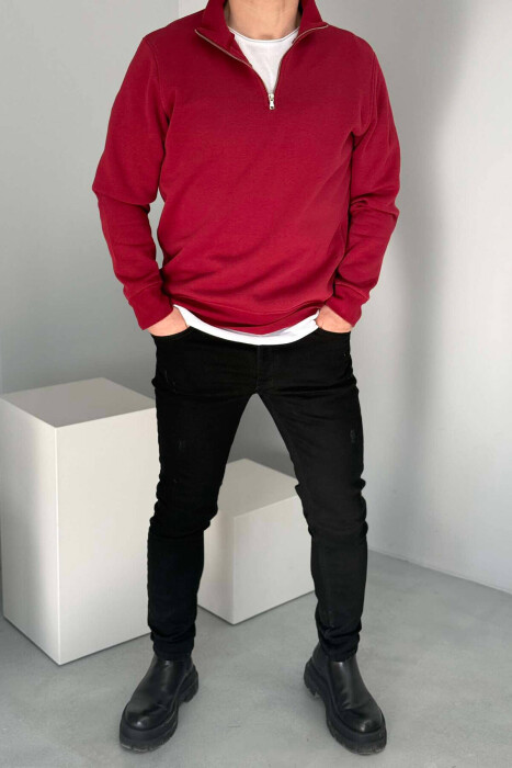 SLIM FIT ELASTIC MEN JEANS BLACK/ E ZEZE - KLAUDIO FASHION