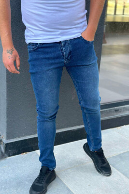 SLIM FIT SIMPLE MEN JEANS BLUE/BLU 