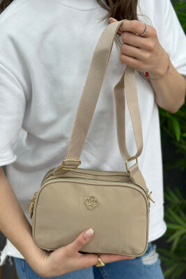 SMALL SIPPER WOMAN BAG BEIGE/BEZHE 