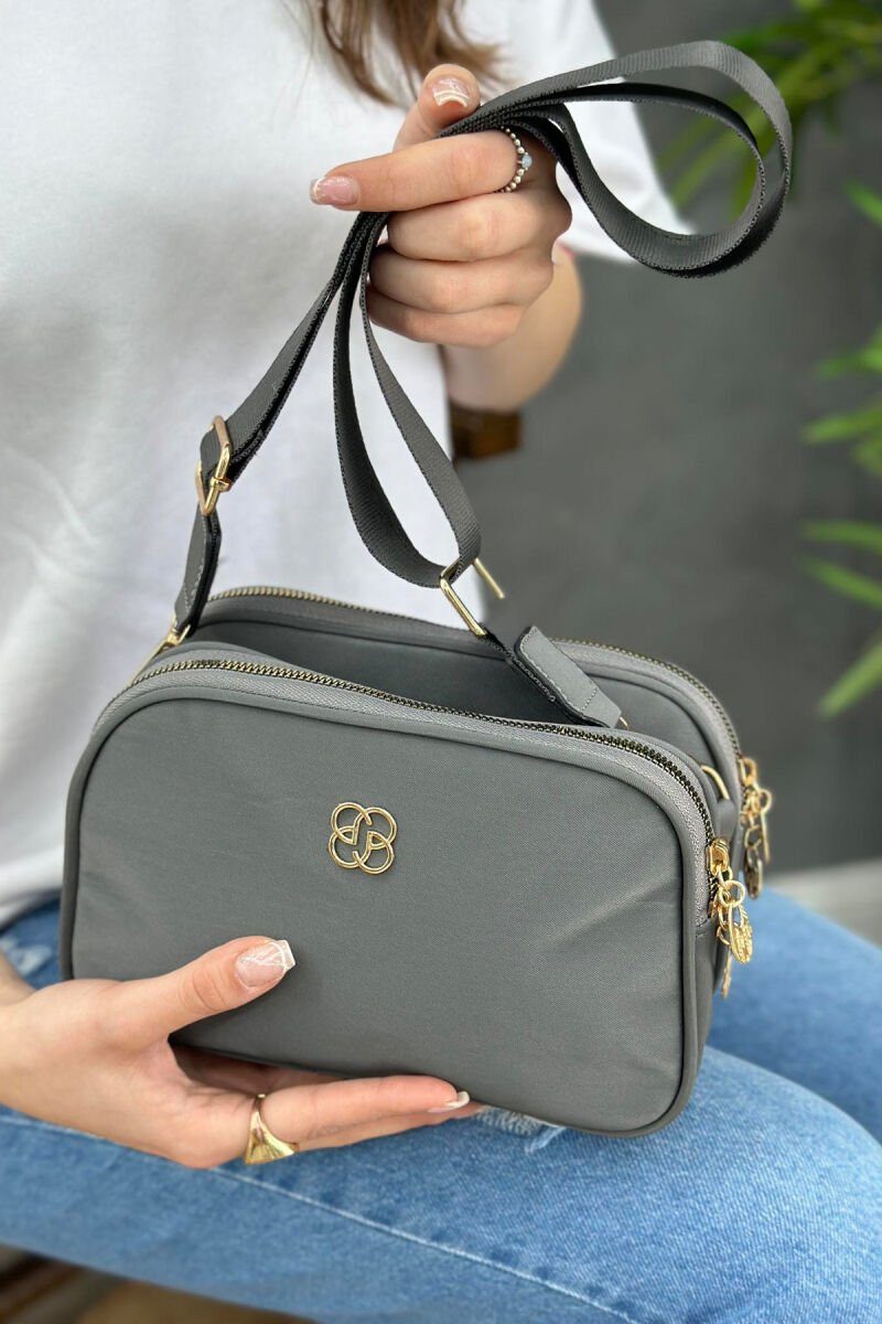 SMALL SIPPER WOMAN BAG GREY/GRI - 2