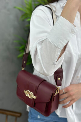 SMALL WOMAN BAG BURGUNDY/VISHNJE - 2