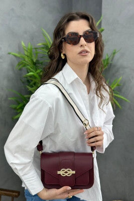 SMALL WOMAN BAG BURGUNDY/VISHNJE - 3