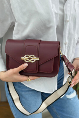 SMALL WOMAN BAG BURGUNDY/VISHNJE - 4