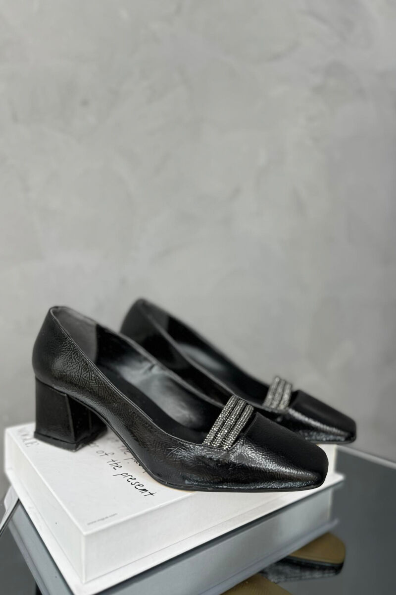 SPARKLE DETAILS WOMAN SEMI SHOES BLACK/ E ZEZE - 3