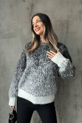 SPARKLY STONES WOMAN SWEATER WHITE-E BARDHE 