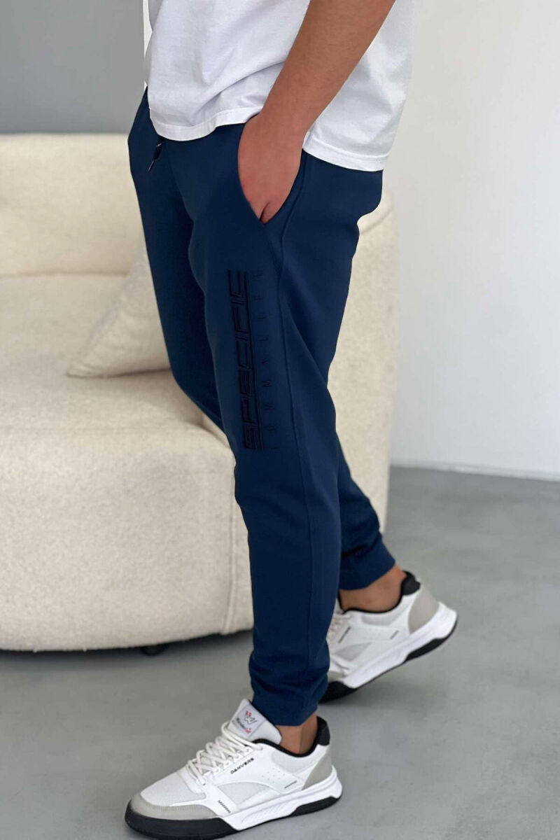 SPECIFIC SIMPLE MEN SWEATPANTS IN BLUE COLOR - 2