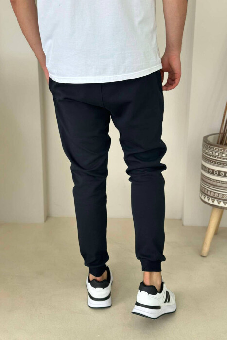 SPECIFIC SIMPLE MEN SWEATPANTS IN DARK BLUE COLOR - 3