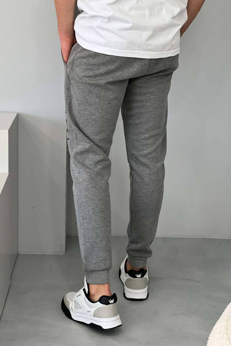 SPECIFIC SIMPLE MEN SWEATPANTS IN GREY COLOR - 4