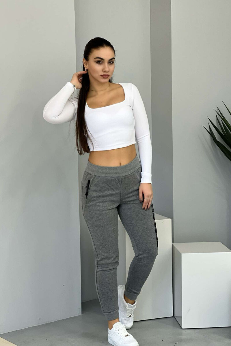 SPECIFIC SIMPLE WOMEN SWEATPANTS GREY/GRI - 6