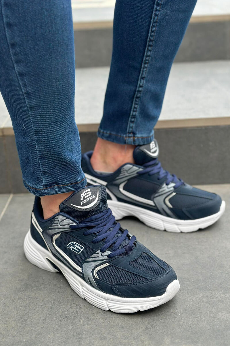 SPORT COMFY MAN SNEAKERS DARKBLUE/WHITE-BEEBA - 2