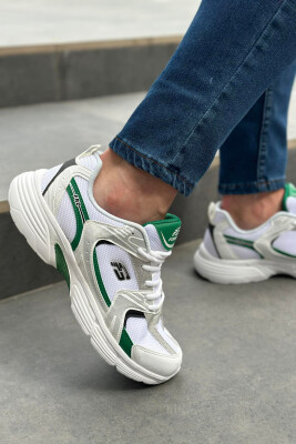 SPORT COMFY MAN SNEAKERS WHITE/GREEN-BAJE 