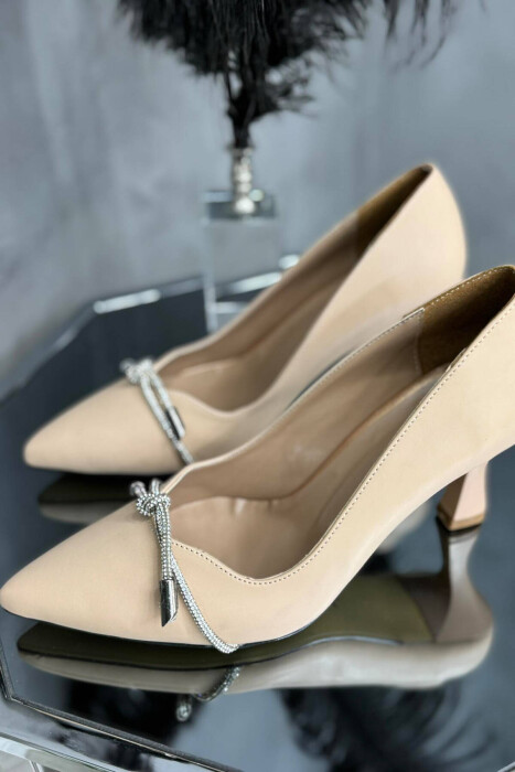 STONES ONE COLOR WOMAN HEELS BEIGE/BEZHE - 1