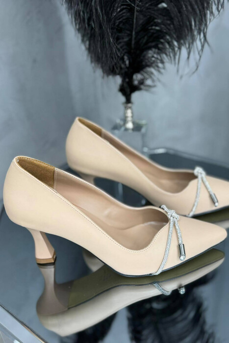 STONES ONE COLOR WOMAN HEELS BEIGE/BEZHE - 2