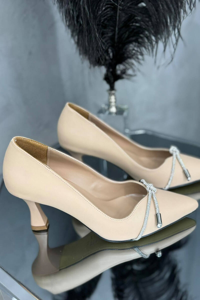 STONES ONE COLOR WOMAN HEELS BEIGE/BEZHE - 2