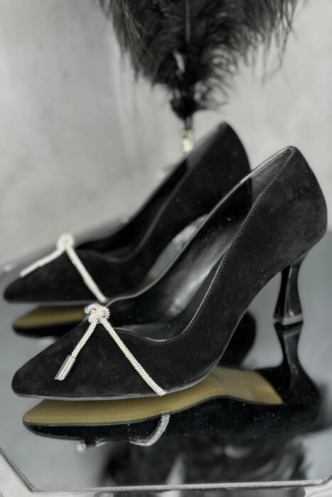 STONES ONE COLOR WOMAN HEELS BLACK/ E ZEZE - 1