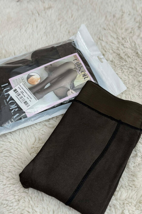 GETA ME PUSH PËR FEMRA NË NGJYRËN KAFE E ERRËT - 7