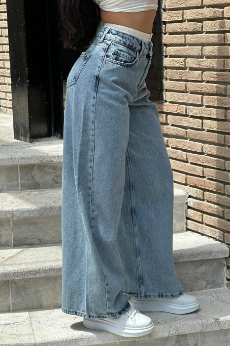 SUPER BAGGY WOMAN JEANS BLUE/BLU - 2
