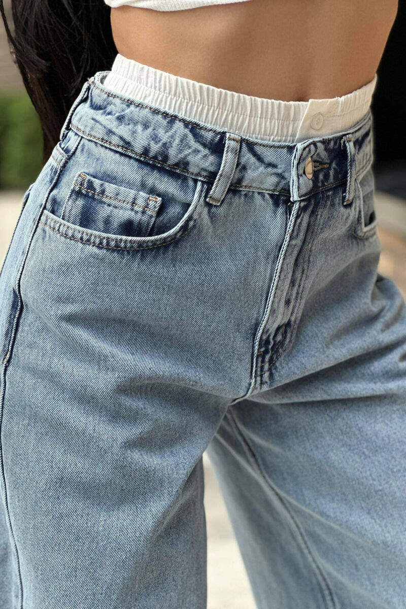 SUPER BAGGY WOMAN JEANS BLUE/BLU - 4