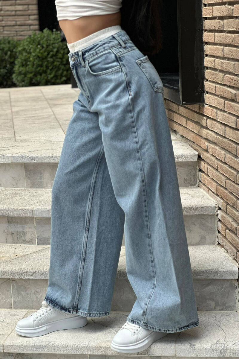 SUPER BAGGY WOMAN JEANS BLUE/BLU - 6