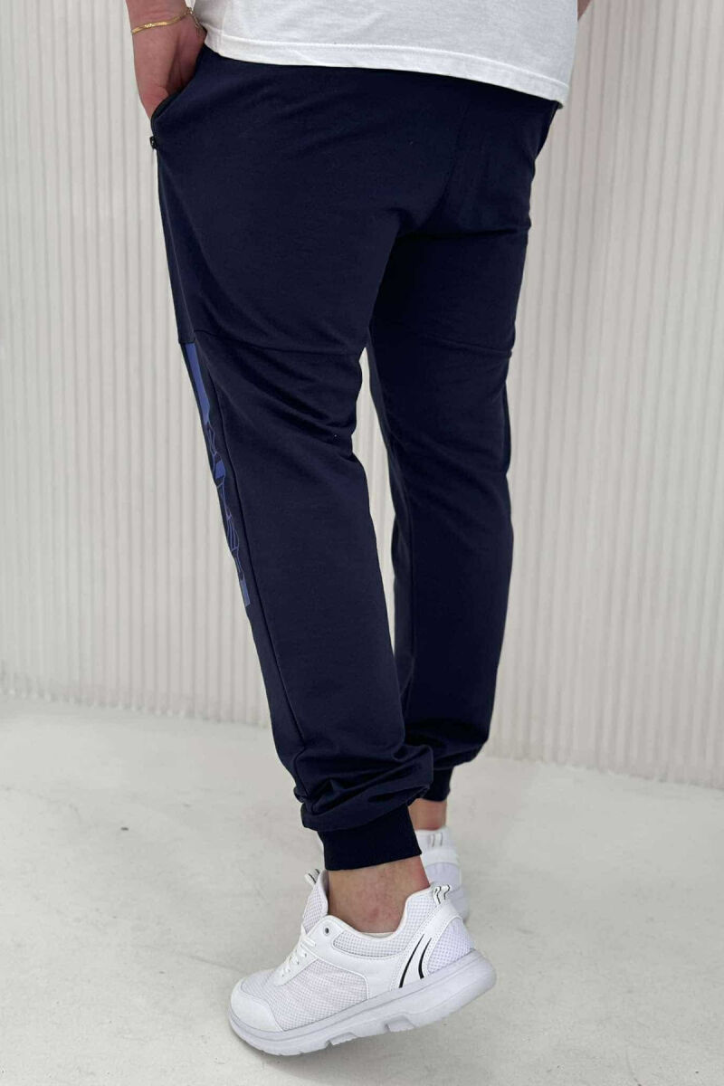 SUPER WRITTING MEN SWEATPANTS BLUE/BLU - 3