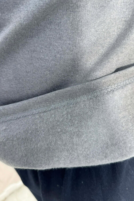 SWEATSHIRT+TROUSERS SMALL LOGO MEN PYJAMAS GREY/GRI - 4