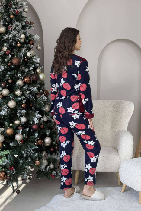 SWEET DREAM WOMEN PYJAMAS IN BURGUNDY COLOR - 4