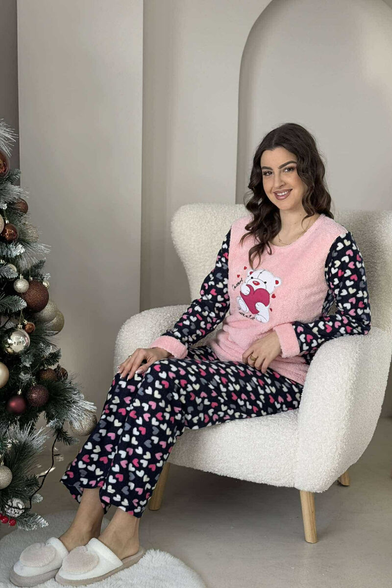 SWEETS DESSERT WRITTINGS WOMEN PYJAMAS PINK/ROZE - 4