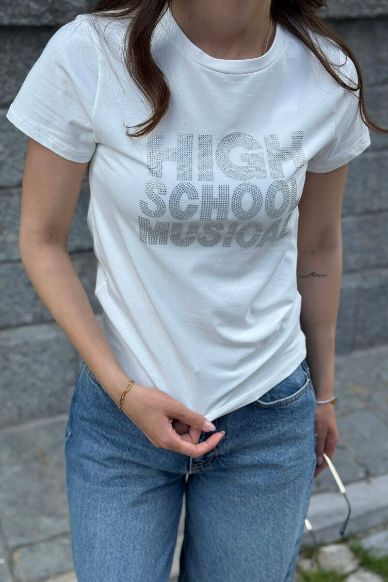 T-SHIRT PER FEMRA NE NGJYRE TE BARDHE - 3