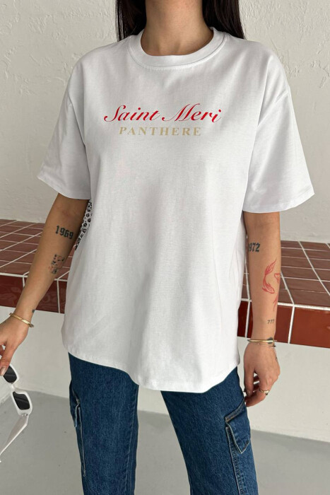 T-SHIRT PER FEMRA NE NGJYRE TE BARDHE - 3