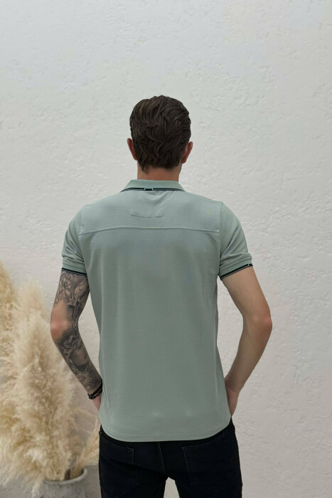 T-SHIRT I THJESHTE ME JAKE POLO PER FEMRA NE NGJYRE MENTE - 2