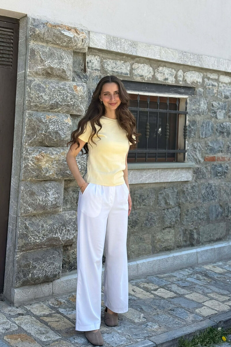 T-SHIRT I THJESHTE PER FEMRA NE NGJYRE TE VERDHE - 3