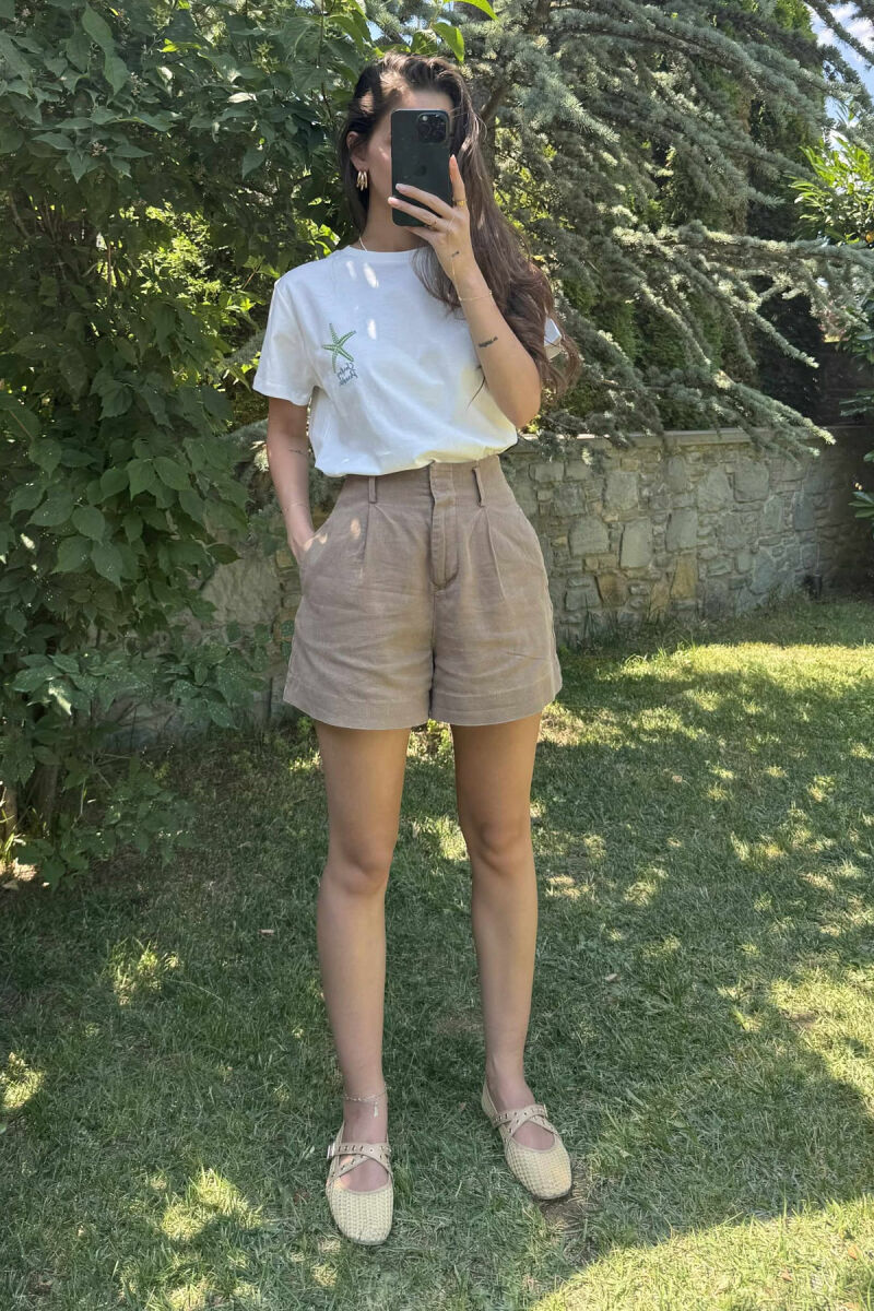 T-SHIRT ME IMAZH PËR FEMRA NË NGJYRËN E BARDHË - 2