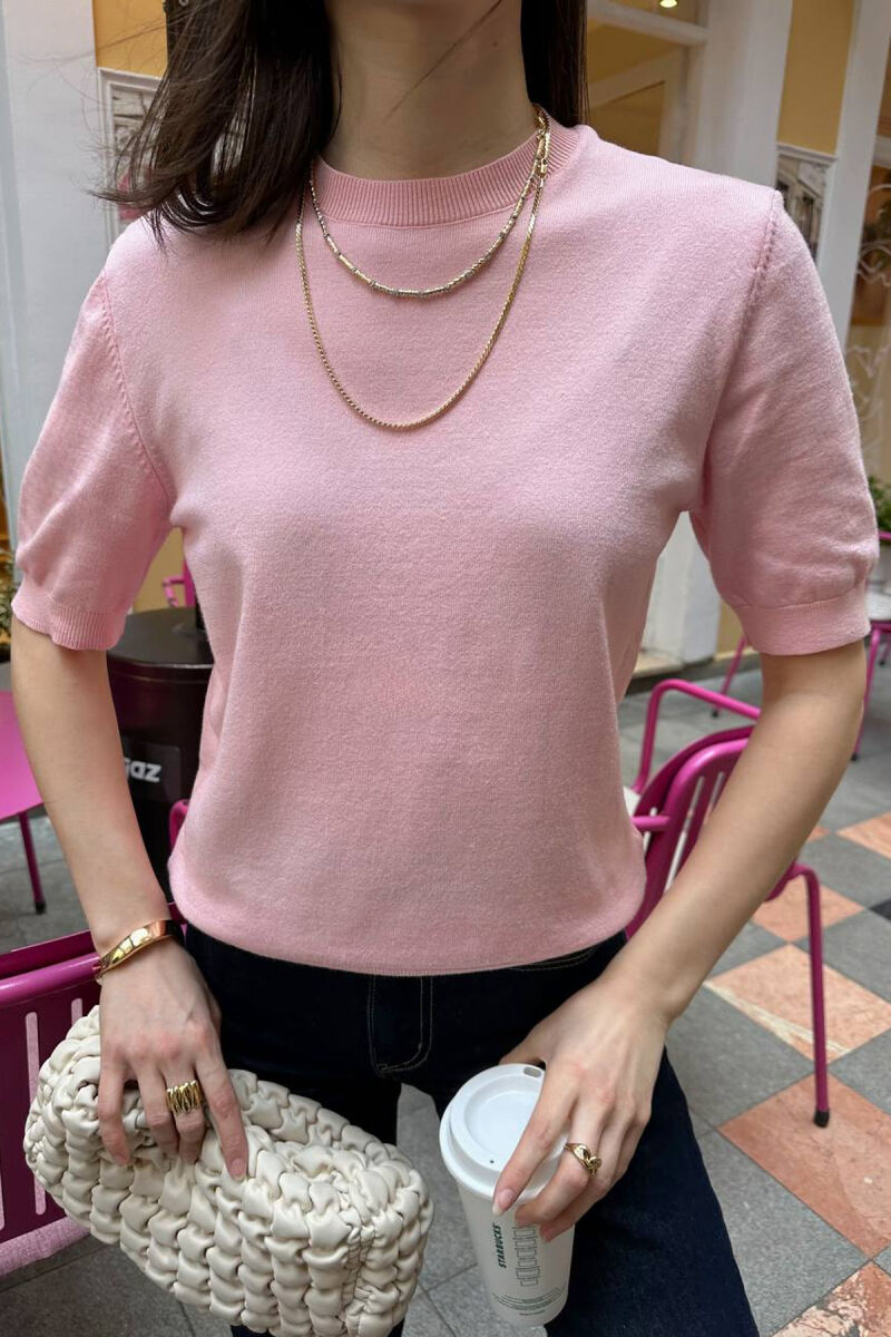 T-SHIRT PER FEMRA NE NGJYRE ROZE - 2