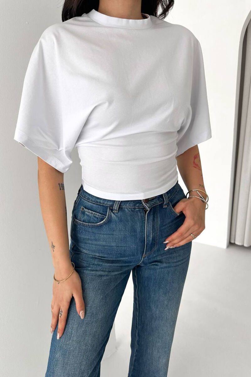 T-SHIRT PER FEMRA NE NGJYRE TE BARDHE - 2