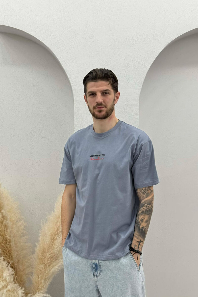 T-SHIRT ME SHKRIME PER MESHKUJ NE NGJYRE MENTE - 1