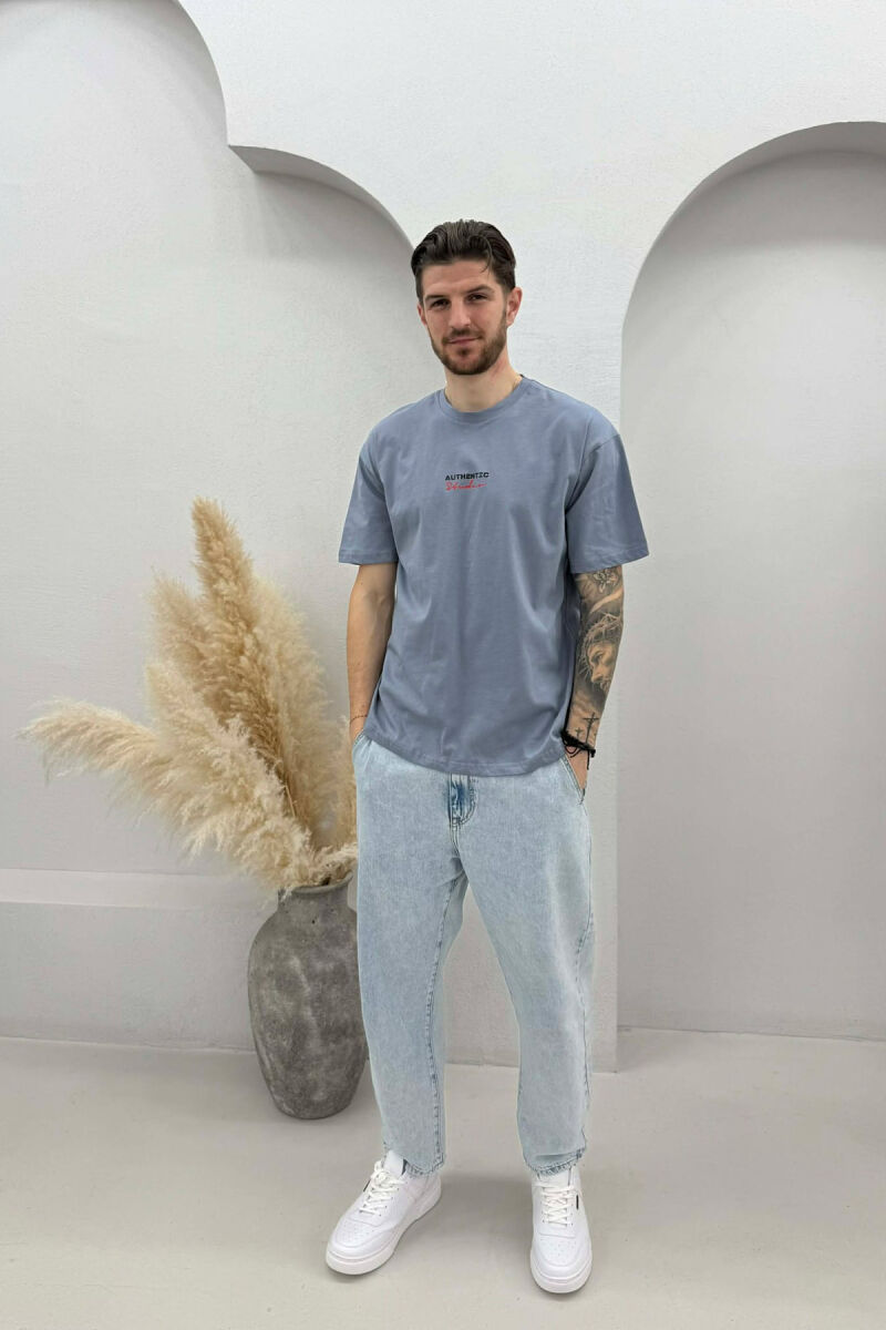 T-SHIRT ME SHKRIME PER MESHKUJ NE NGJYRE MENTE - 3