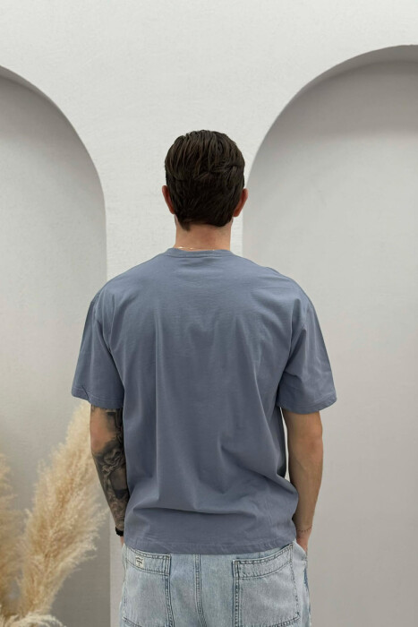 T-SHIRT ME SHKRIME PER MESHKUJ NE NGJYRE MENTE - 4