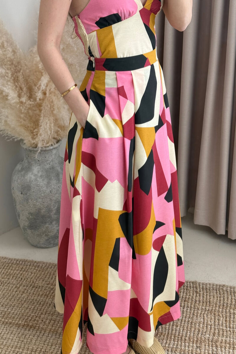 TANK TOP+SKIRT DIFFERENT DESIGN WOMEN SET MULTIPLE/SHNGJ - 8