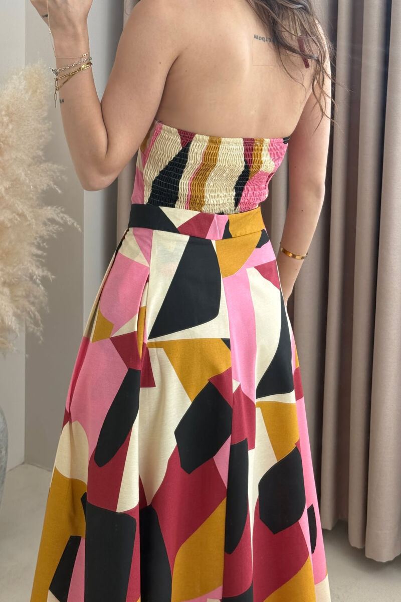 TANK TOP+SKIRT DIFFERENT DESIGN WOMEN SET MULTIPLE/SHNGJ - 9