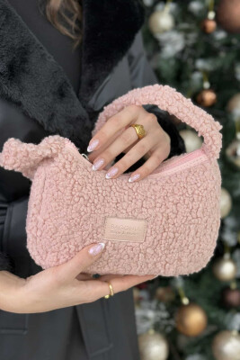 TEDDY BEAR ONE COLOR WOMEN BAG POWDER/PUDER 